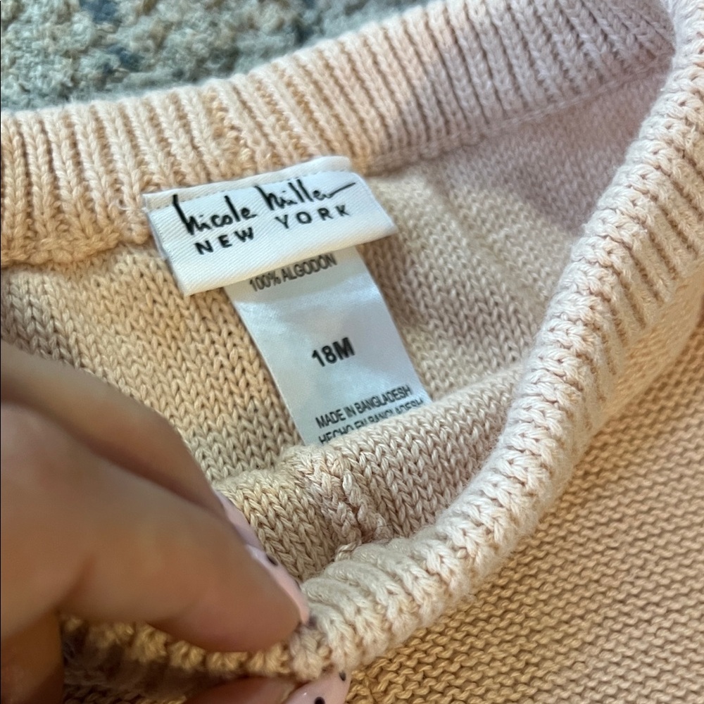 Nicole Miller Pink Matching Sweater Set - Picture 6 of 10